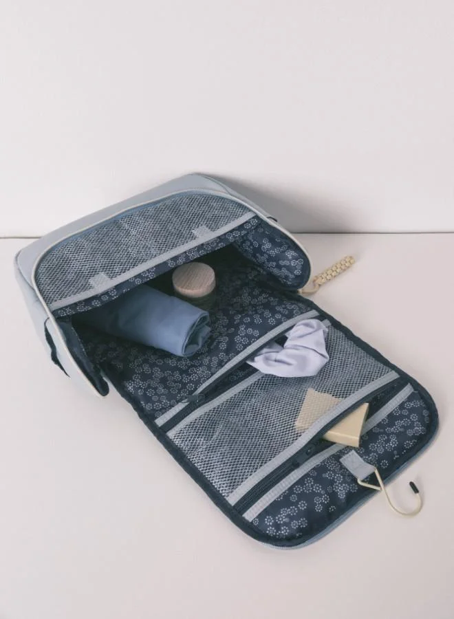 women'secret  Blue large floral piping vanity case for Women | Best Price UAE